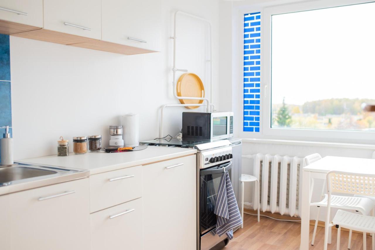 Centro Apartamentai Naujoji Akmene Eksteriør billede